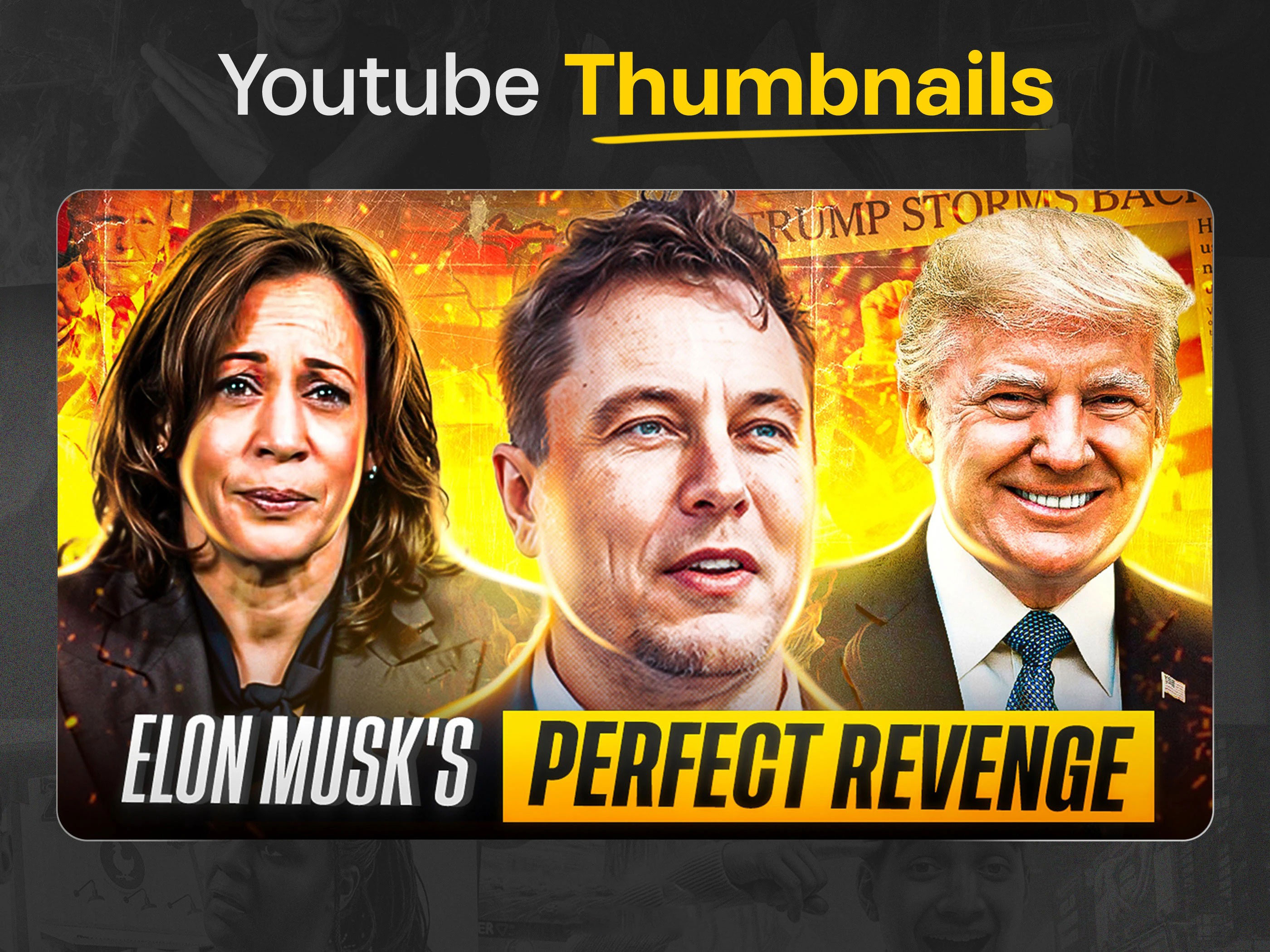 YouTube Thumbnail Design | Design Practice