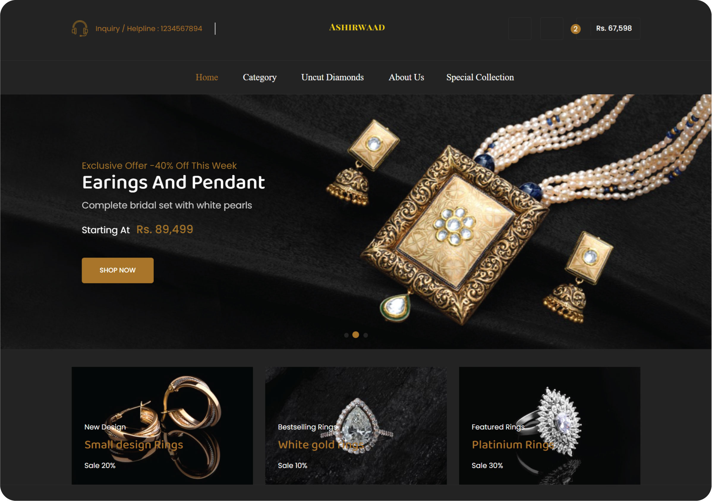 Jewelry E-commerce